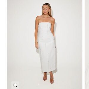 The Ultimate Muse Embellished Midi Dress